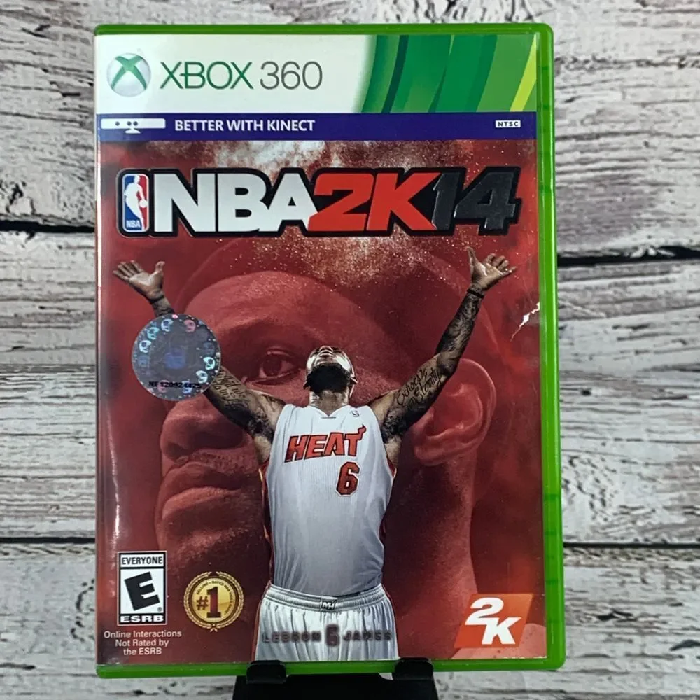 NBA 2K14 Xbox 360 Basketball Video Game Complete with Manual & Promo Insert‎